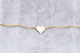 دستبند طلا طرح قلب میناکاری طلا کد G071